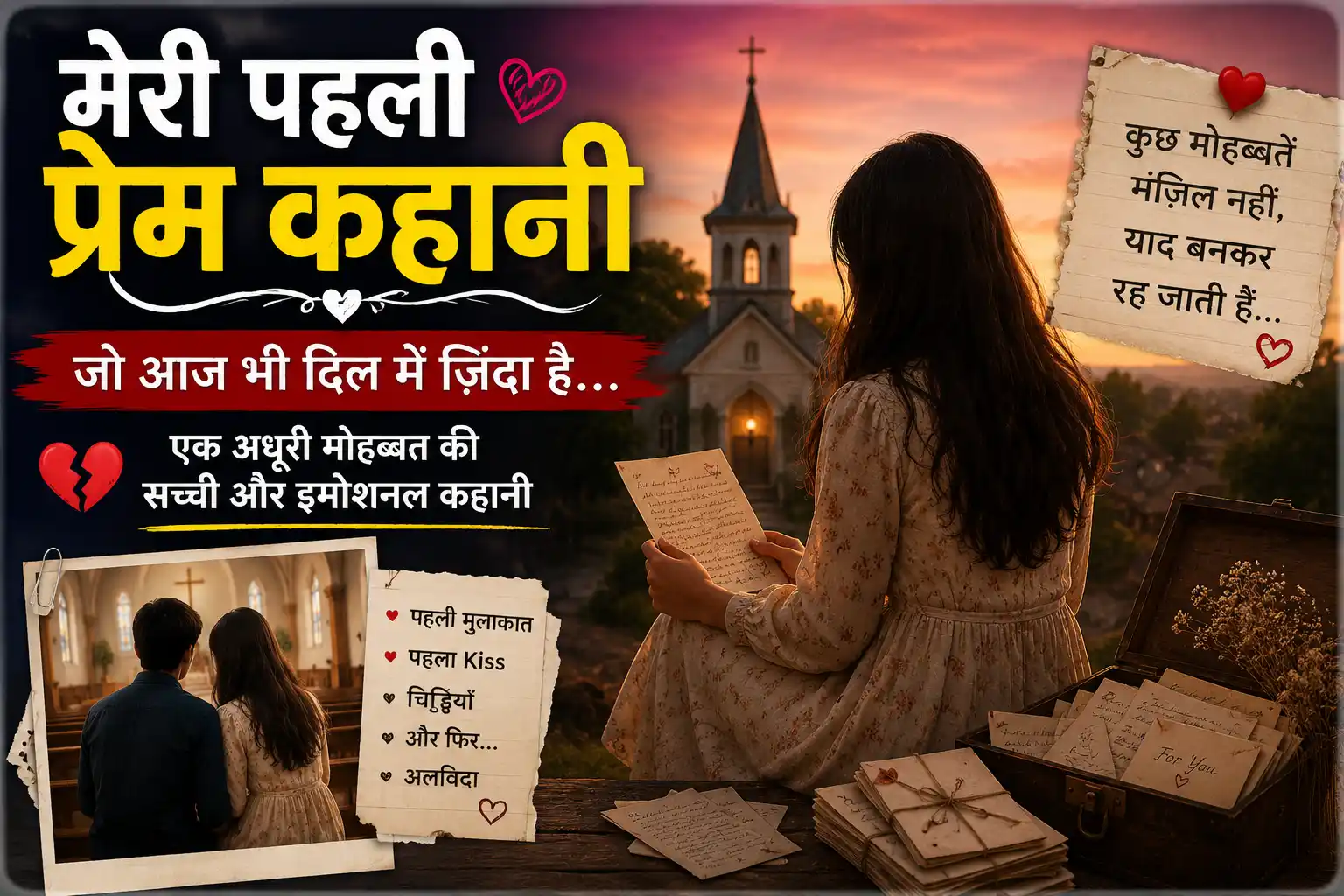 मेरी पहली Love Story और अधूरी मोहब्बत की भावुक कहानी