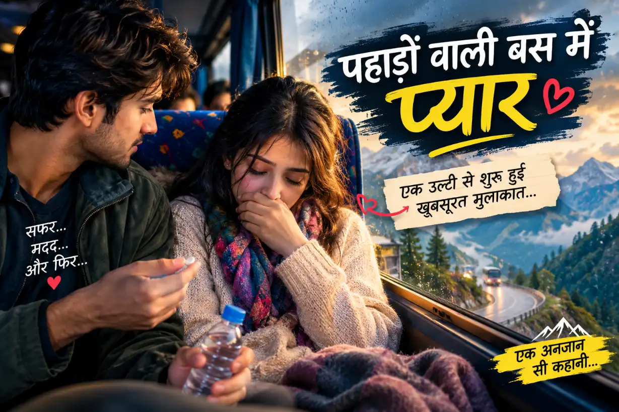 पहाड़ों वाली बस में प्यार